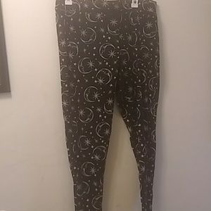 Moon and stars leggings
